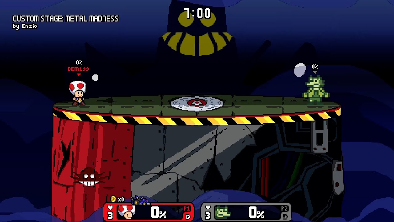 Rivals of Aether - Toad vs Wolf O'Donnell (Level 9 CPU)
