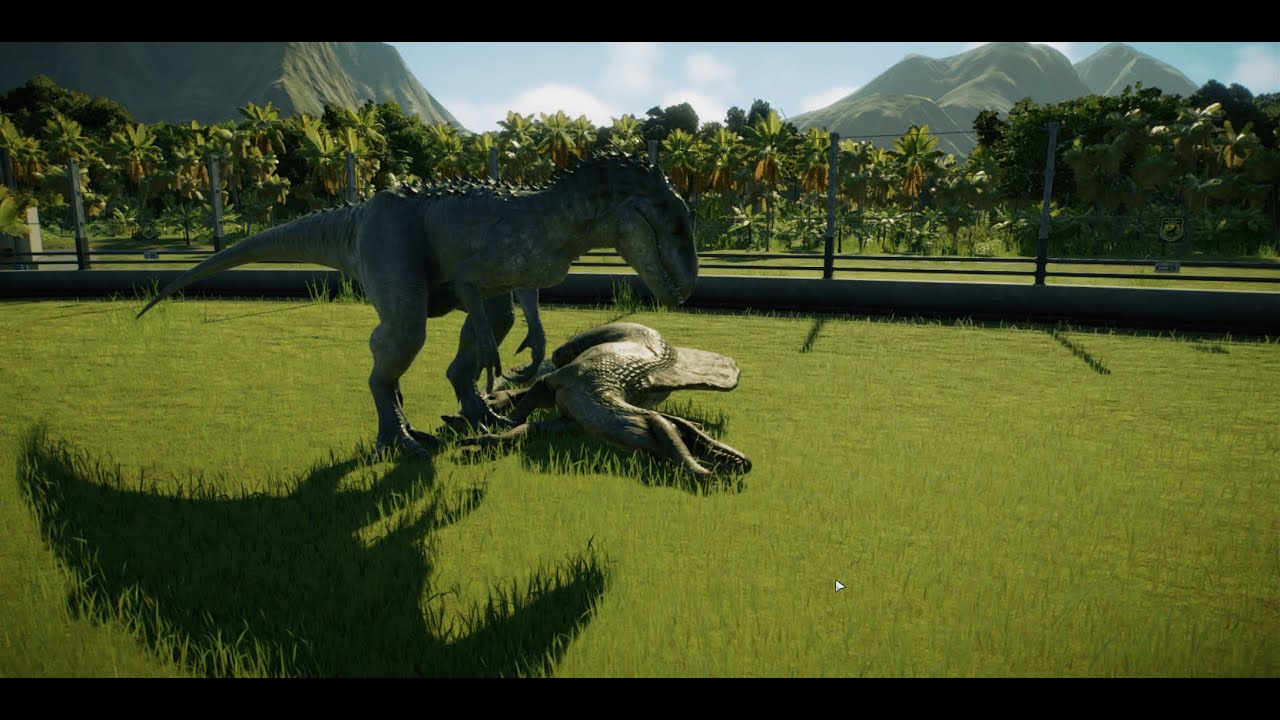 Large dinosaur battle royale! - Jurassic world evolution 2