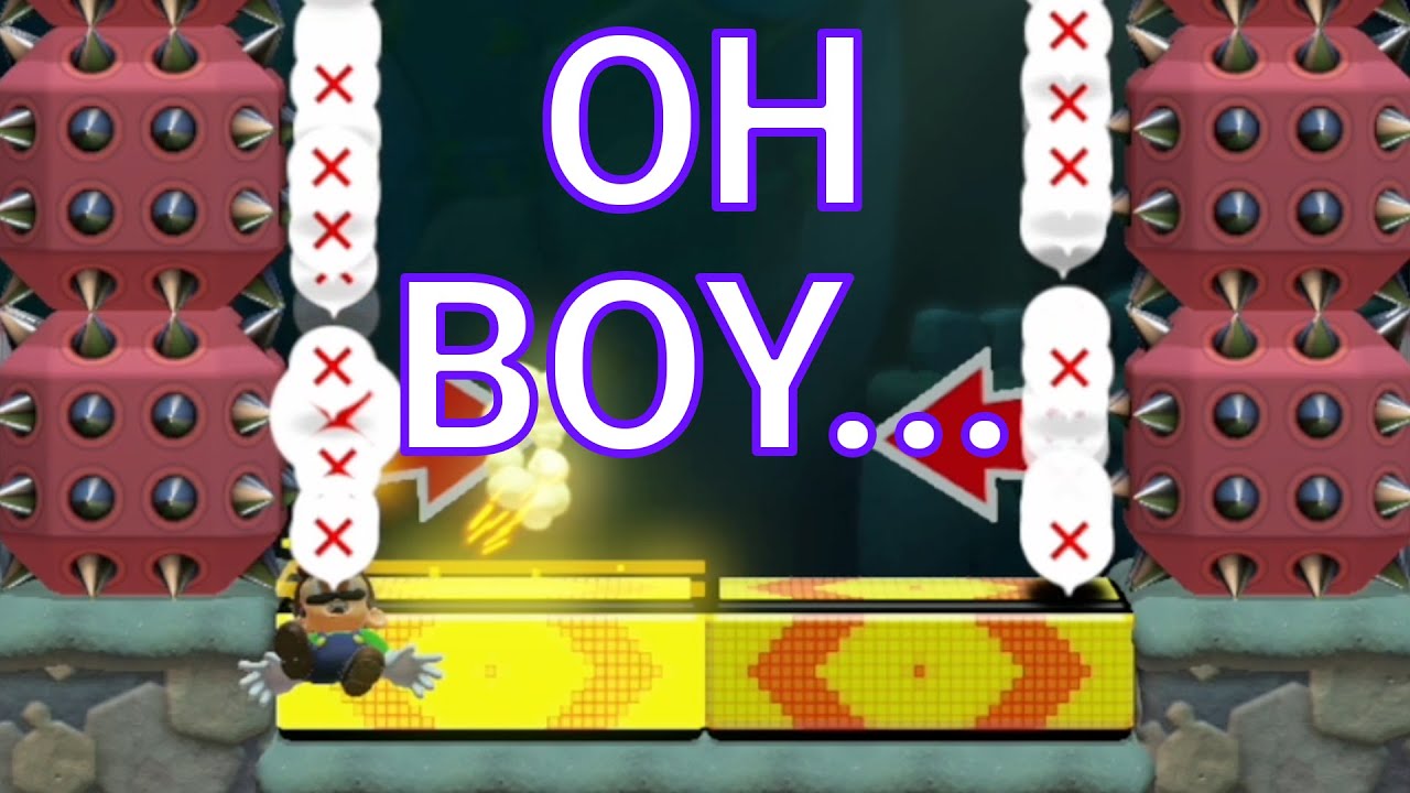 Этот ТОЧНЫЙ уровень исполнения меня не остановит — Mario Maker 2 Super Expert (без пропусков)