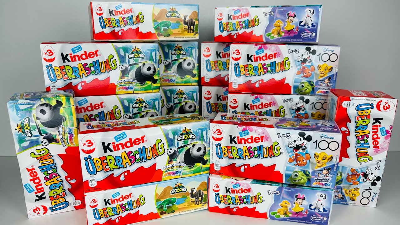 Kinder NATOONS 2023/2024 DISNEY 100 Киндер Сюрприз Новый Сезон НАТУНС 3 23/24 ДИСНЕЙ 100 Лет