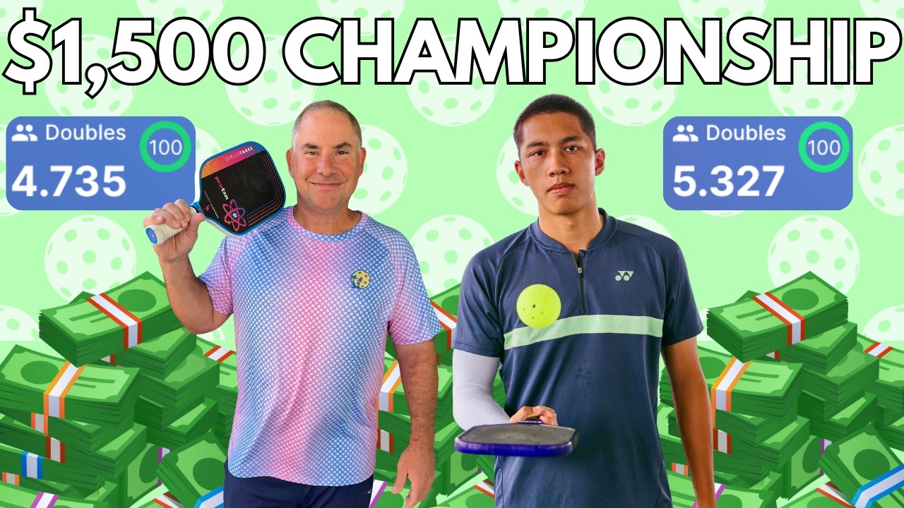 IT ALL COMES DOWN TO ONE GAME! | $1,500 Split-Age Men's Moneyball FINALE | Biloxi, Picklr