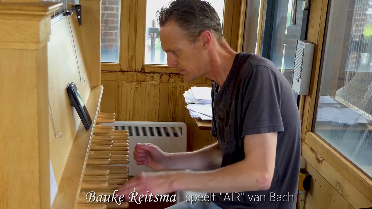 Deventer op Stelten 2022 Bauke Reitsma speelt AIR van Bach   2 juli 2022