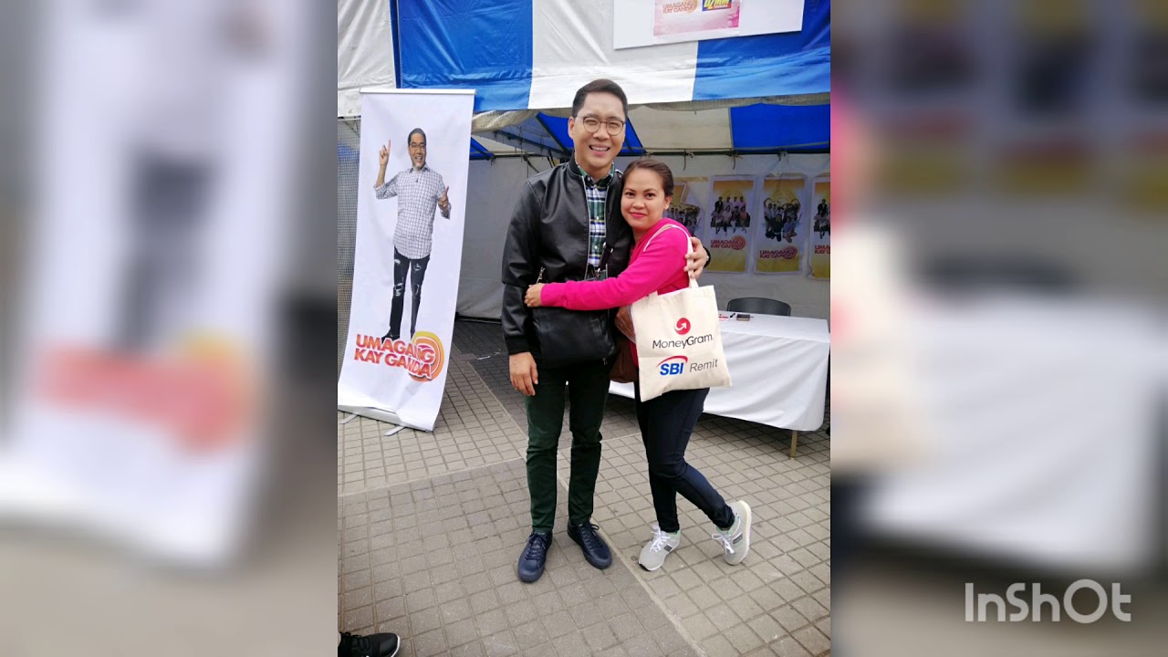 My sister Melody meet Anthony Taberna and Randy Santiago at Nagoya Japan