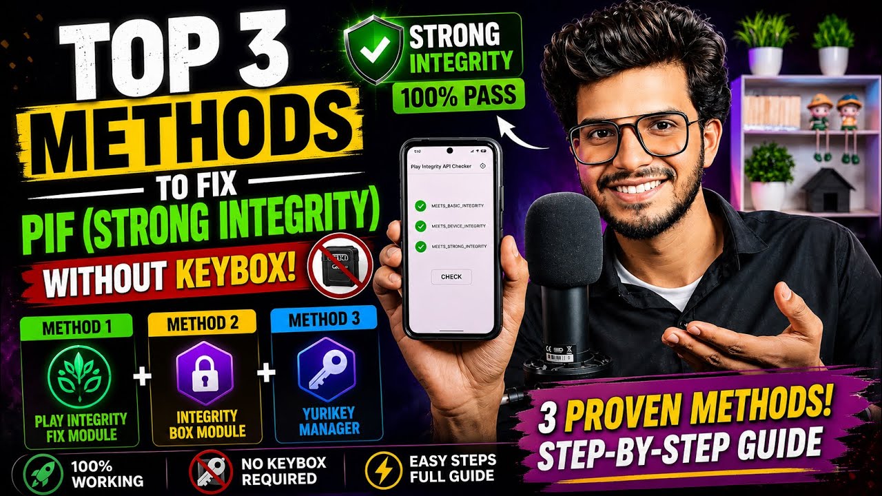 How To Fix Strong Integrity Without Keybox | Fix Device Is Not Certified By Google In PlayStore