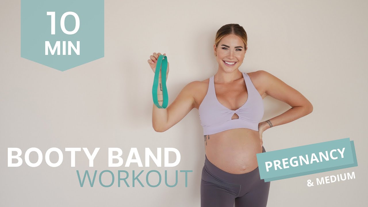 10 MIN BOOTY BAND I round booty & slim legs I PREGNANCY & medium I by Anahita