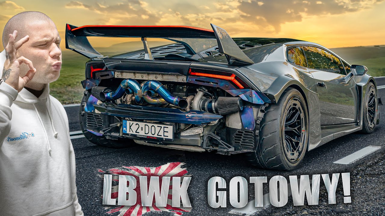 Huracan Twin Turbo Liberty Walk- czyli jedyne takie Lambo w Polsce! | Efekt końcowy- wyjazd w g&oacute;ry!