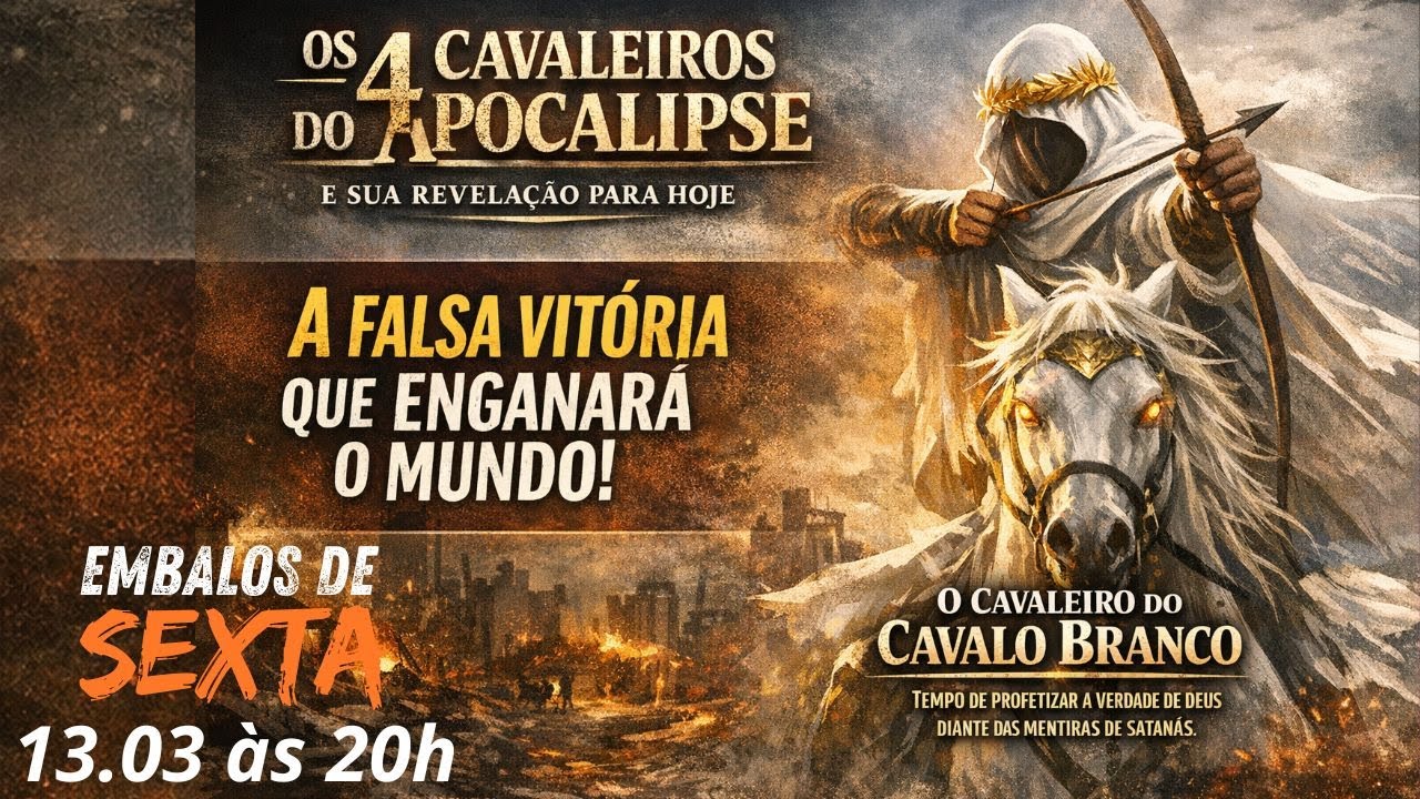 EMBALOS DE SEXTA // ESTUDO OS 4 CAVALEIROS DO APOCALIPSE // ESTUDO 1 / O CAVALEIRO DO CAVALO BRANCO