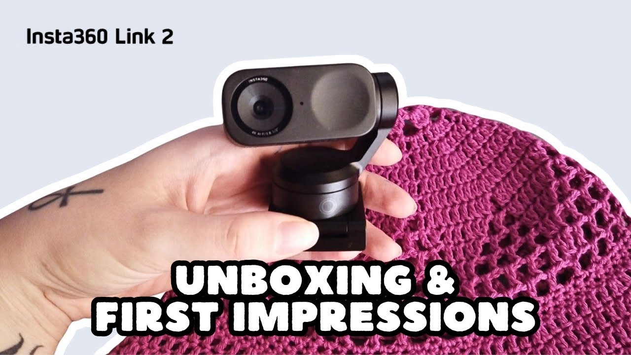 Trying the Insta360 Link 2 for Crochet Vlogs | Unboxing + First Impressions