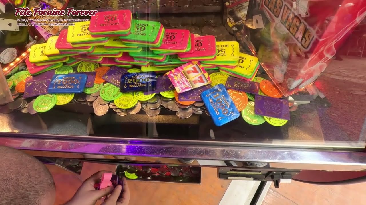 Pousse pièces chez Casino Bellagio à Nantes (6 sept 2023) 2/3