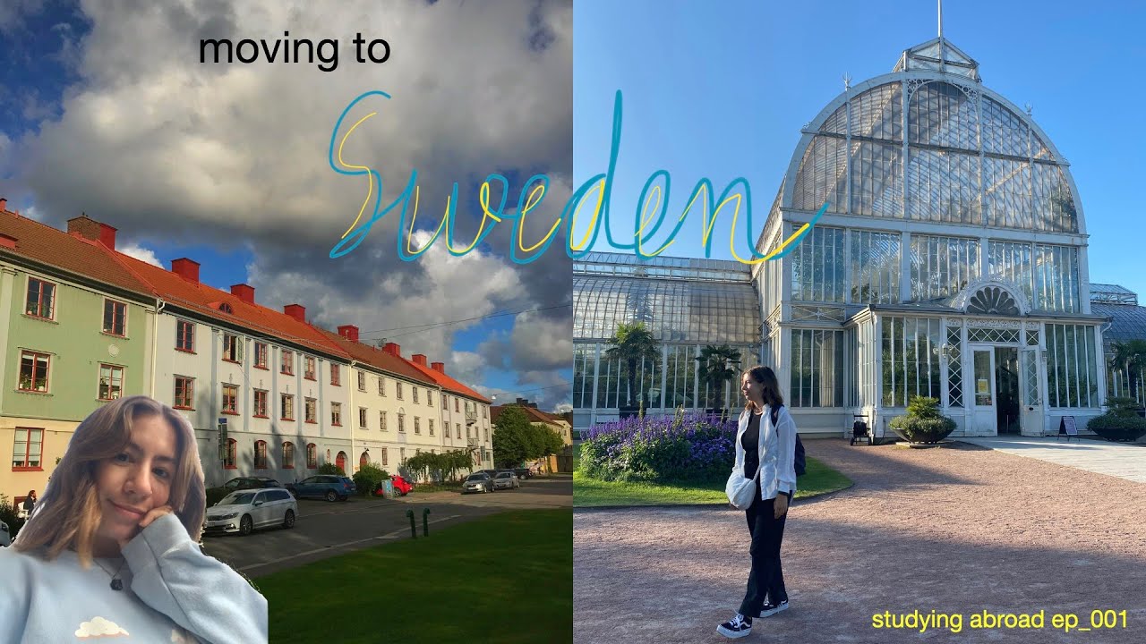 i moved to sweden | studying abroad vlog