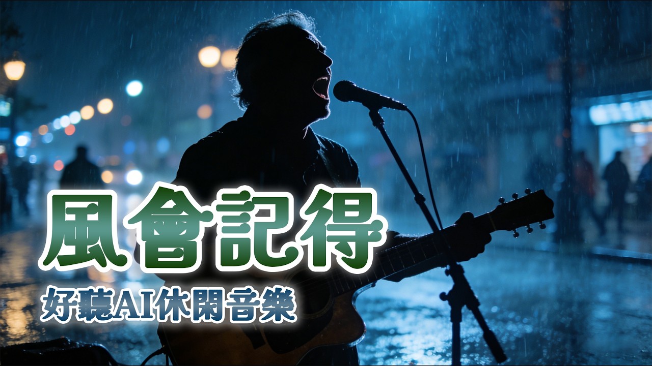 AI休閑音樂欣賞-「風會記得」 「嘿 朋友 別把眉頭 皺成山丘你走過的 每一步 都有盡頭」 #動態歌詞 #音樂 #推薦 #抖音 #chinesemusic