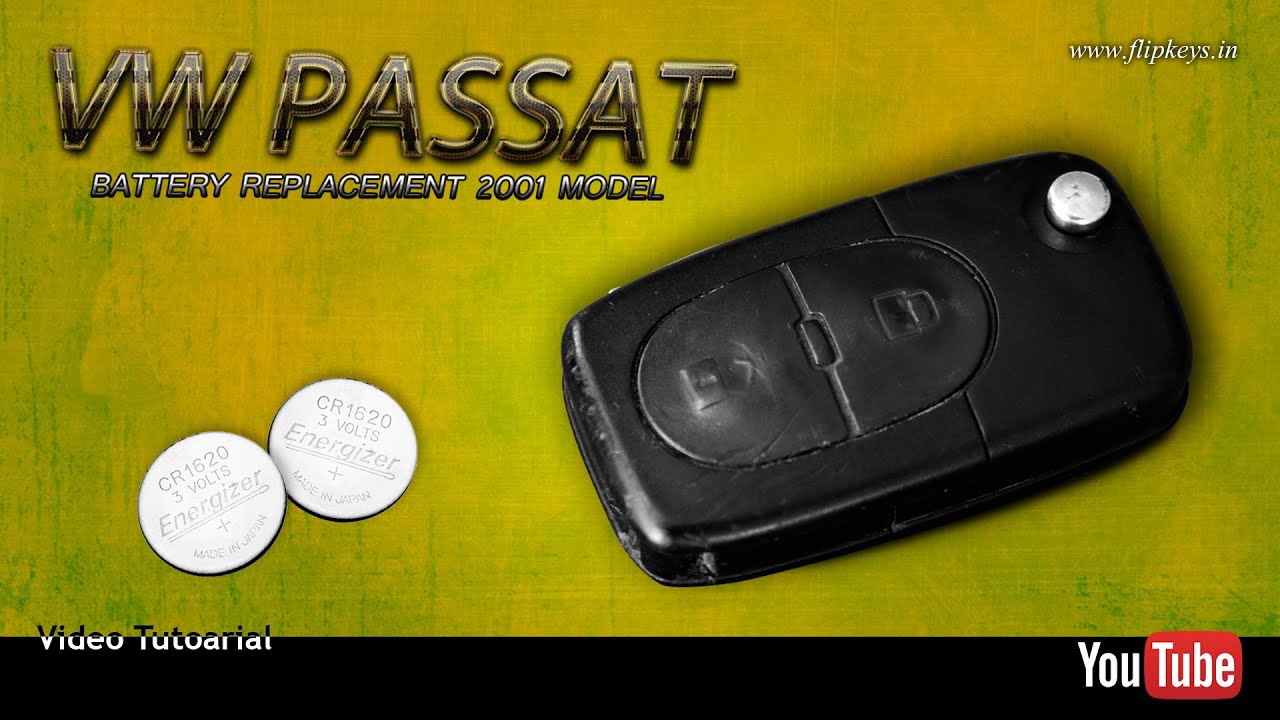 VW Passat (2001 model) FOB battery replacement