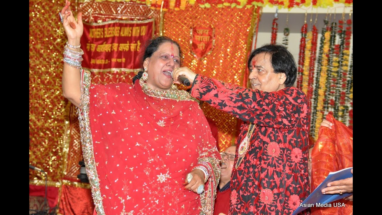 [ 2F Full Video] 04-10-2015 Mata Ki Chowki by Shri Narinder Chanchal ji in Chicago
