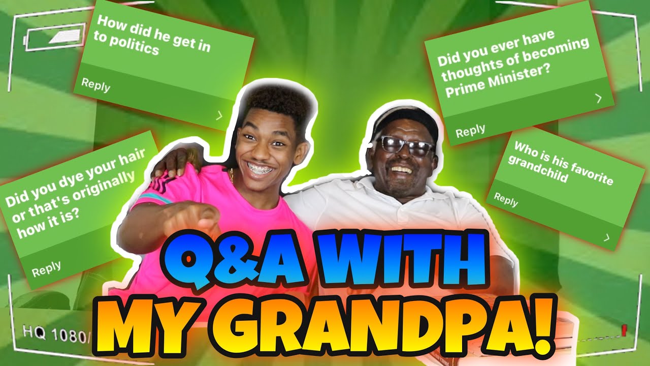 Q&A WITH MY GRANDPA PEARNEL CHARLES!