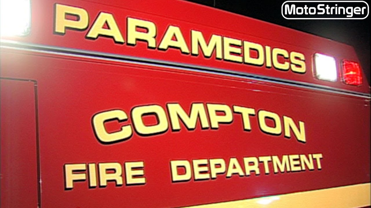 D302-35 Compton Fire - Rescue Ambulance Joyride
