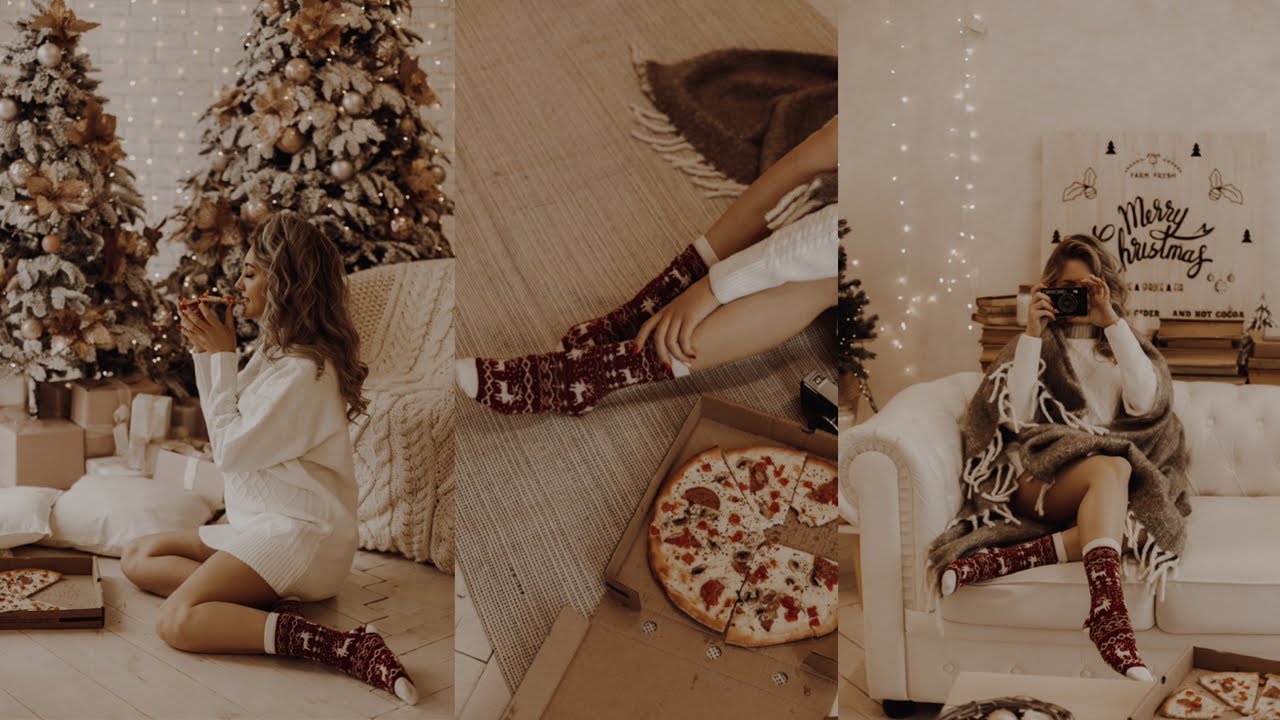 НОВОГОДНЯЯ ФОТОСЕССИЯ 💫НОВОГОДНИЕ ИДЕИ ДЛЯ ФОТО🎄
