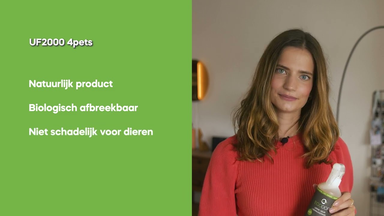 Hoe verwijder je urinegeur van je huisdier? Ecodor UF2000 4Pets - Effectieve oplossing!