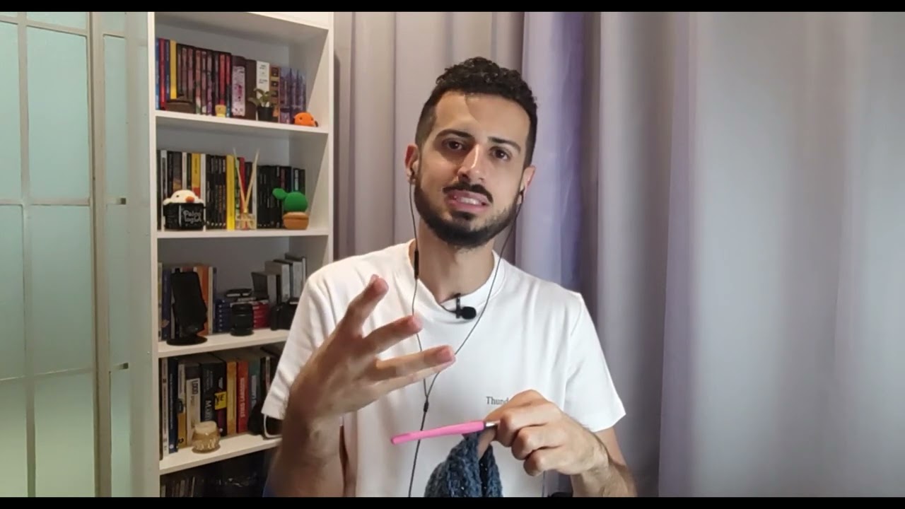 ASMR - CONVERSANDO E CROCHETANDO