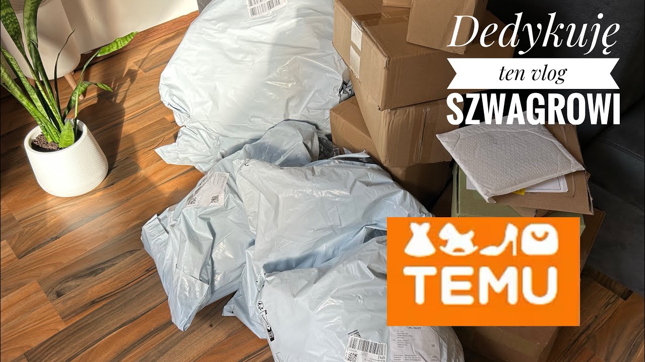 Vlog # 201 Jestem uzależniona od TEMU - haul 😮Vajolett Official 🥰