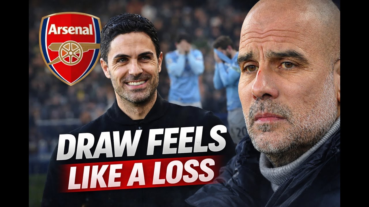 Draw Feels Like a Loss 😬 | Arteta Smiles as City Slip