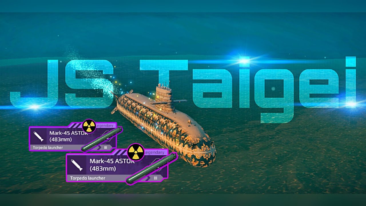 JS Taigei with Mark-45 ASTOR Torpedo🔥 - Insane Build🔥 | Modern Warships