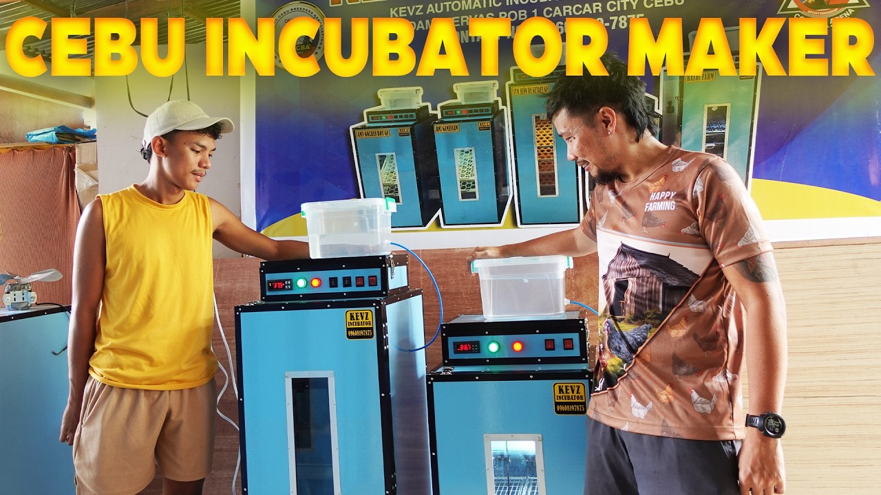 I Visited Cebu Engineering Student Who Builds Incubators| Innovation Custom Made