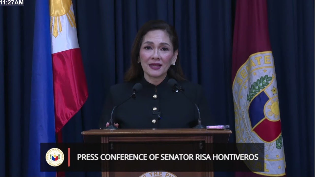 Senate Press Conference of Senator Risa Hontiveros (February 18, 2026)