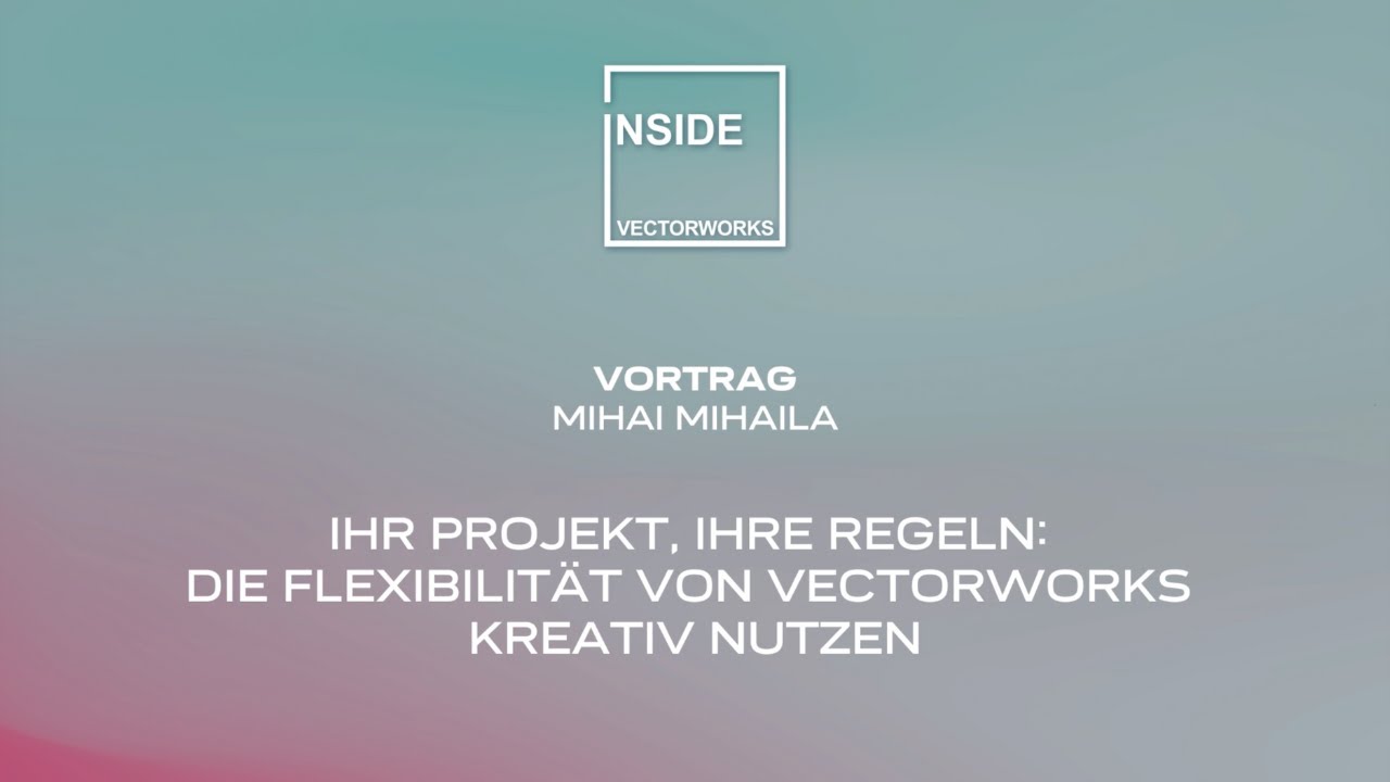 Ihr Projekt, Ihre Regeln: Die Flexibilität von Vectorworks kreativ nutzen