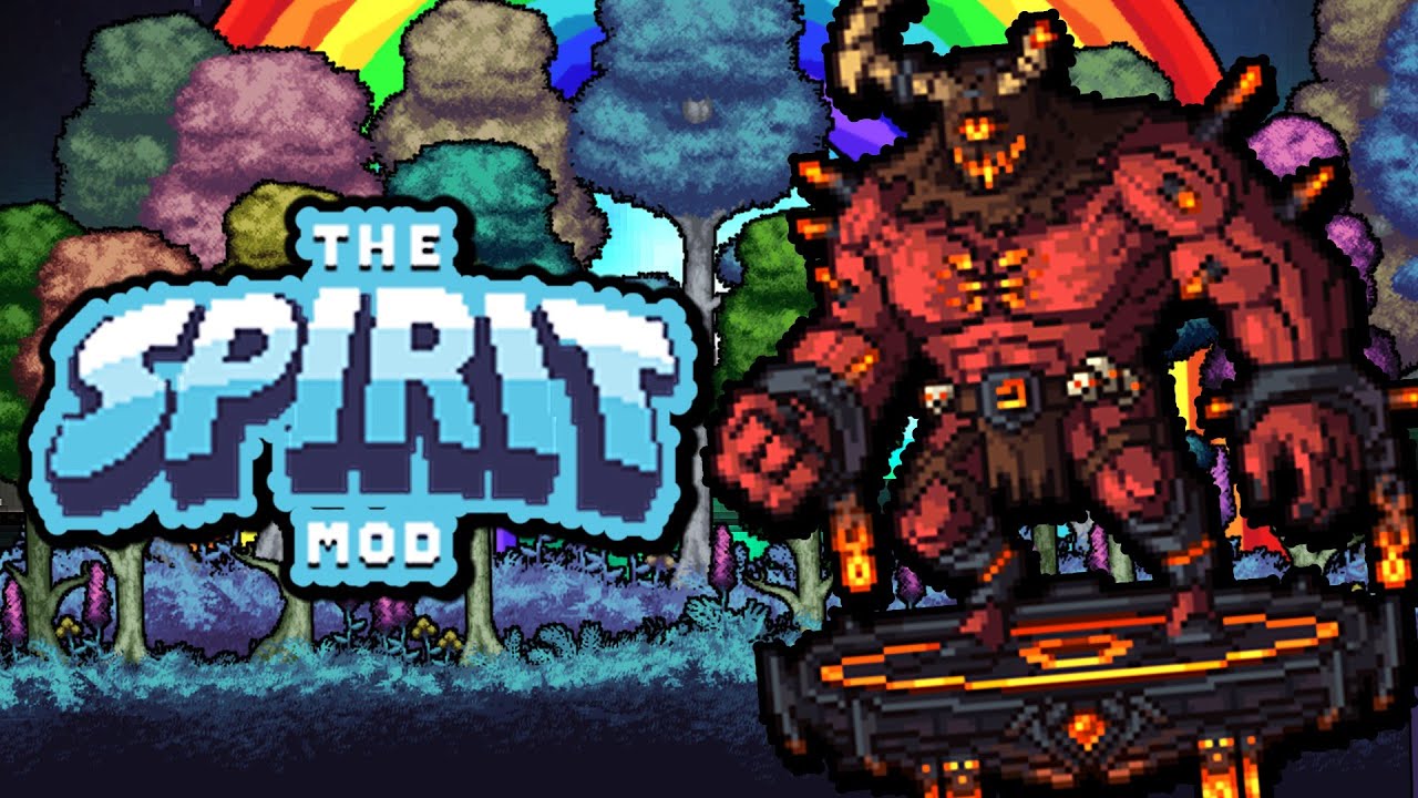 Terraria's Spirit Mod Makes The World Look So Sparkly!