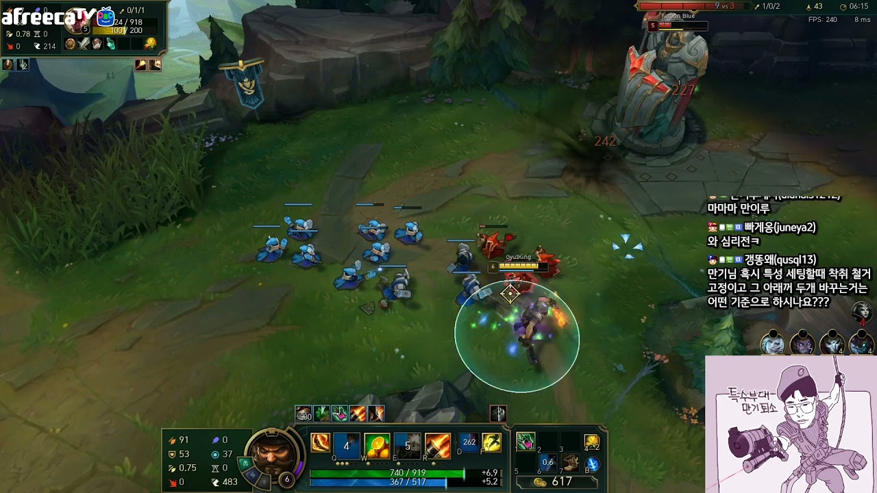[ 만기퇴소 (Mangki) ] Gangplank vs Lee sin Top - Season 11 Grandmaster 371 LP