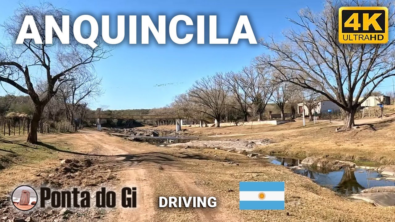 Un SERENO entorno de ENSUEÑO en CATAMARCA - ANQUINCILA #driving TOUR 4K 2024 UHD ANCASTI - ARGENTINA