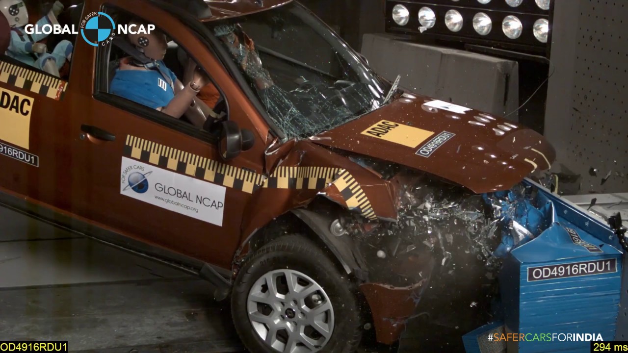 Renault Duster scores Zero Stars