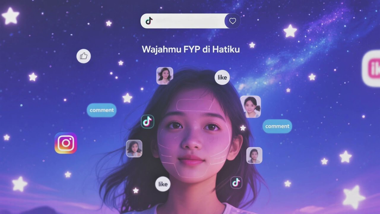 WAJAHMU FYP DIHATIKU (KARAOKE - NO Vocal)