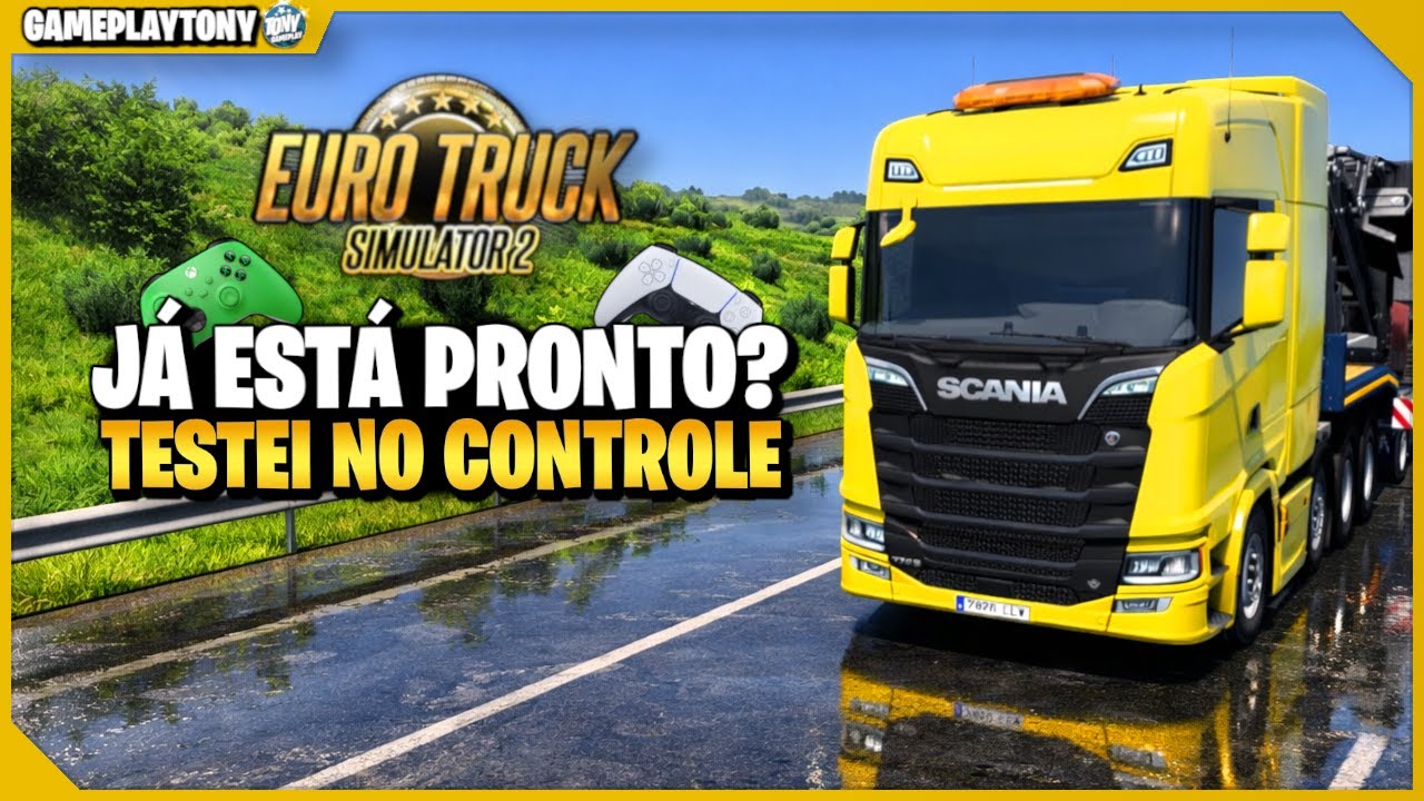 Euro Truck e American Truck nos consoles: depois deste teste, não tenho mais dúvidas! ps5 e xbox