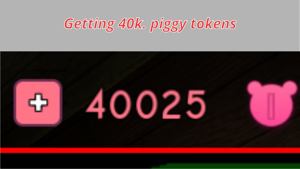Getting 40k. piggy tokens in Piggy