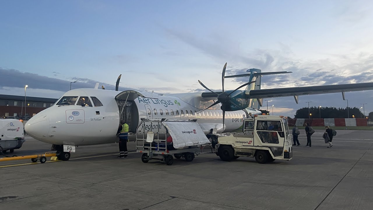 Aer Lingus/Emerald Airlines - EI-GPO ATR 72-600 (EI 3259: Edinburgh to Dublin)