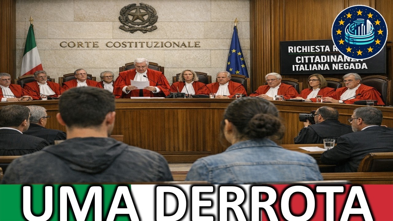 URGENTE: DERROTA Na Corte Constitucional. É o Fim da Cidadania Italiana?