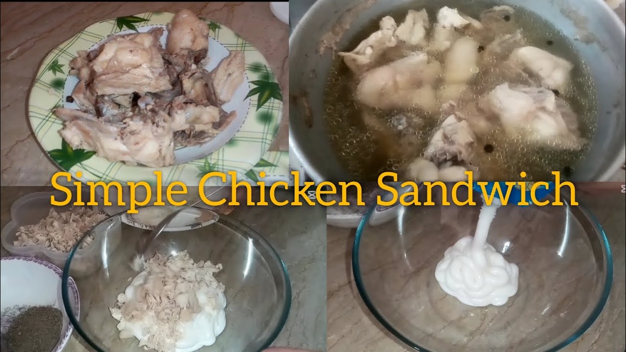 Simple Chicken Sandwich || Daily routine Vlogs || Ayesha Saybe Vlogs. 
