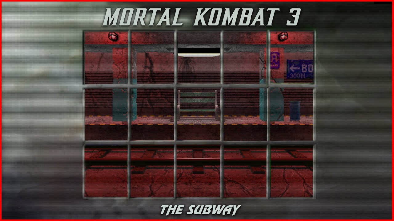 Mortal Kombat 3 - The Subway - Remake