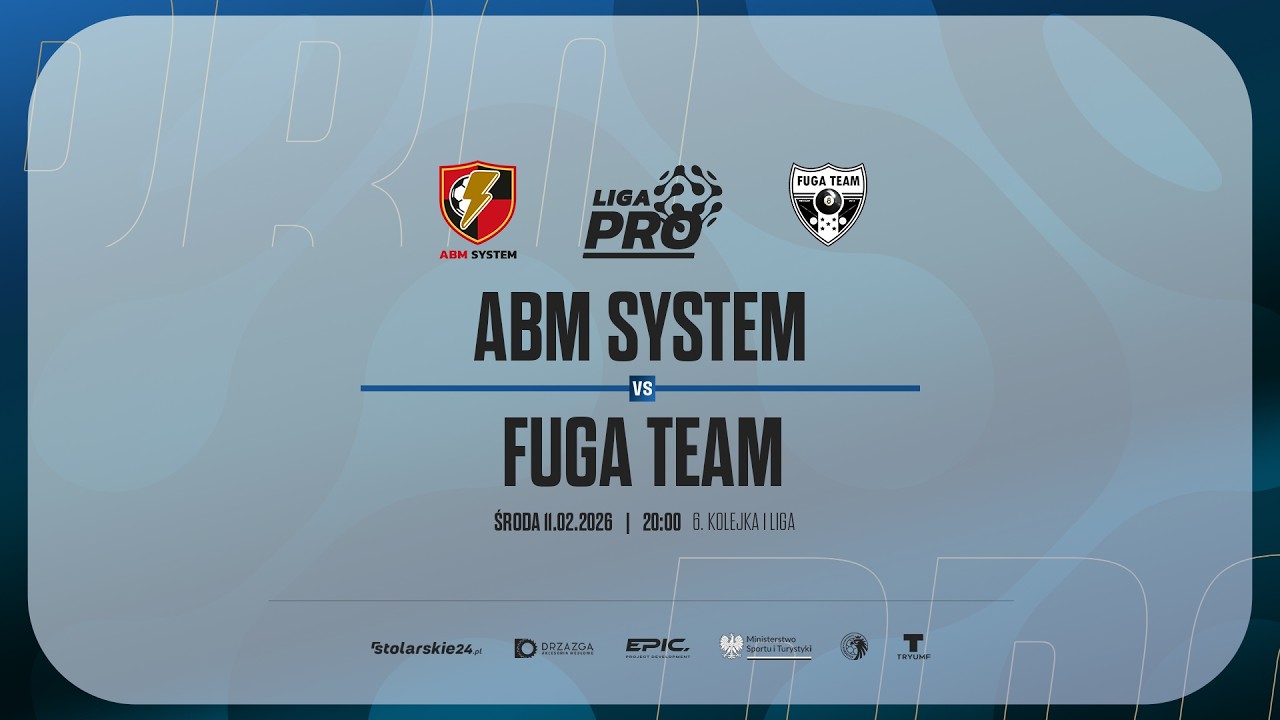 ABM SYSTEM - FUGA TEAM | PRO LIGA, Sezon Zima 2026 - 11.02.2026