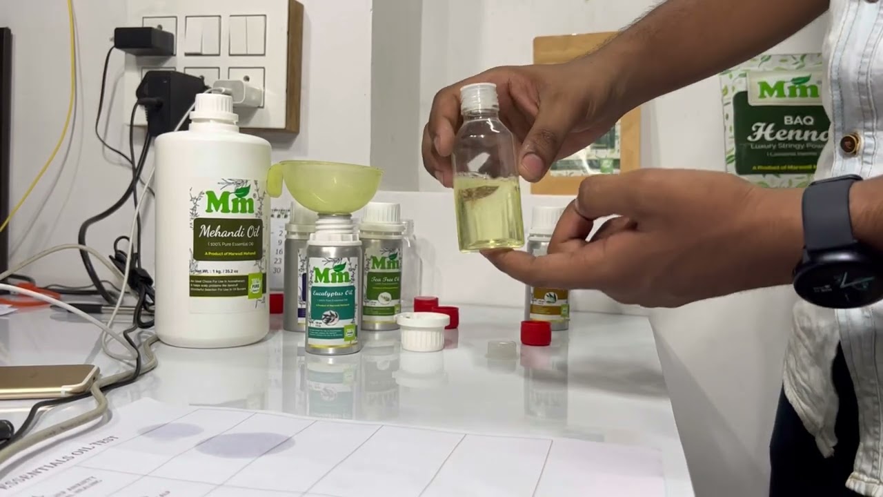 Tea Tree Oil Lavender oil Eucalyptus oil Cajeput Oil and Mehendi Oil purity Difference | Mm Mehandi