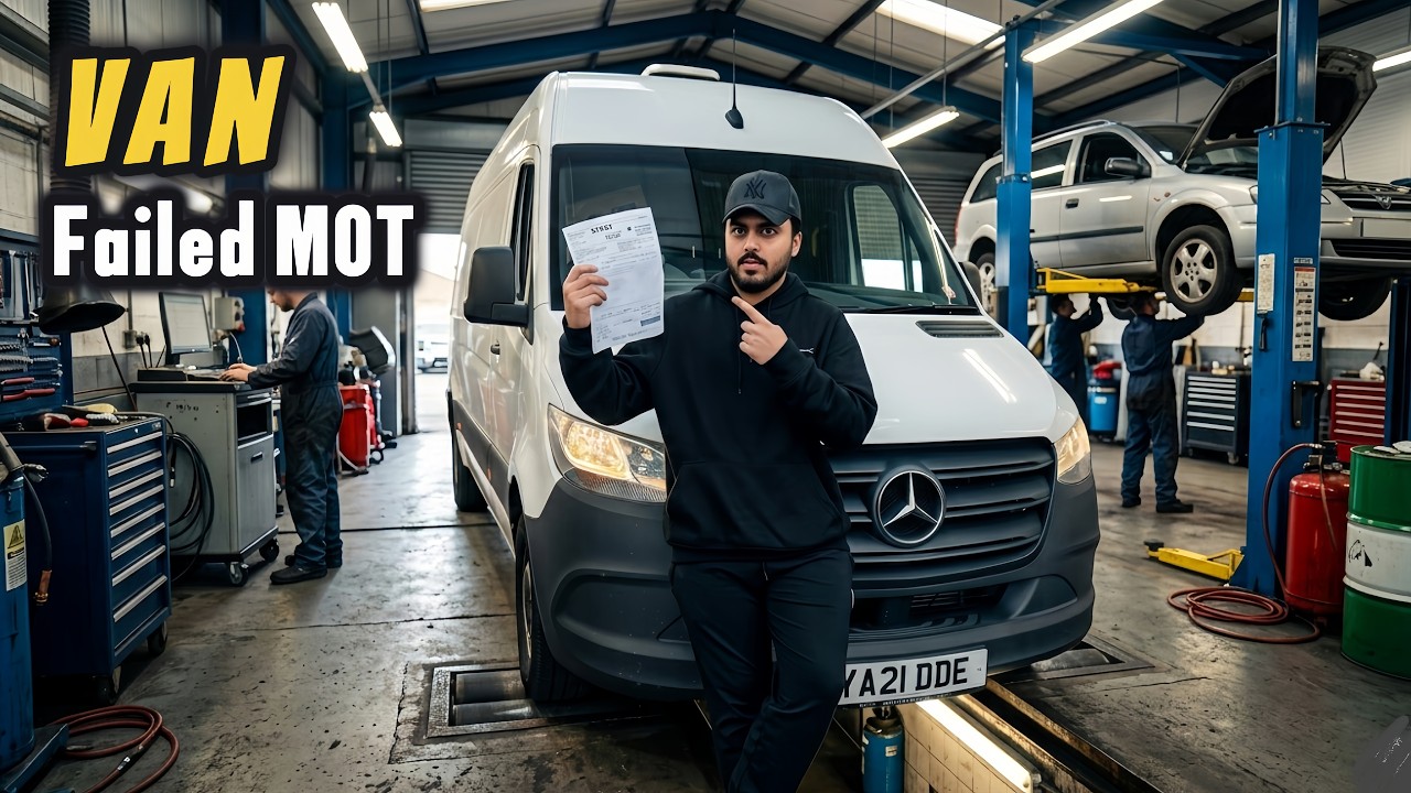 My Van FAILED the MOT Test! ❌ The Brutal Reality of UK Vehicle Inspections