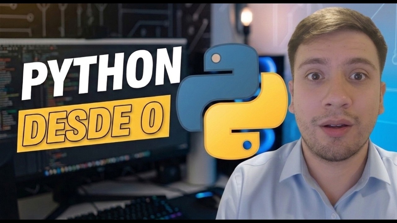 🐍 Python desde Cero 2026 – Capítulo 1: Hola Mundo, Variables y Condicionales (if/elif/else)