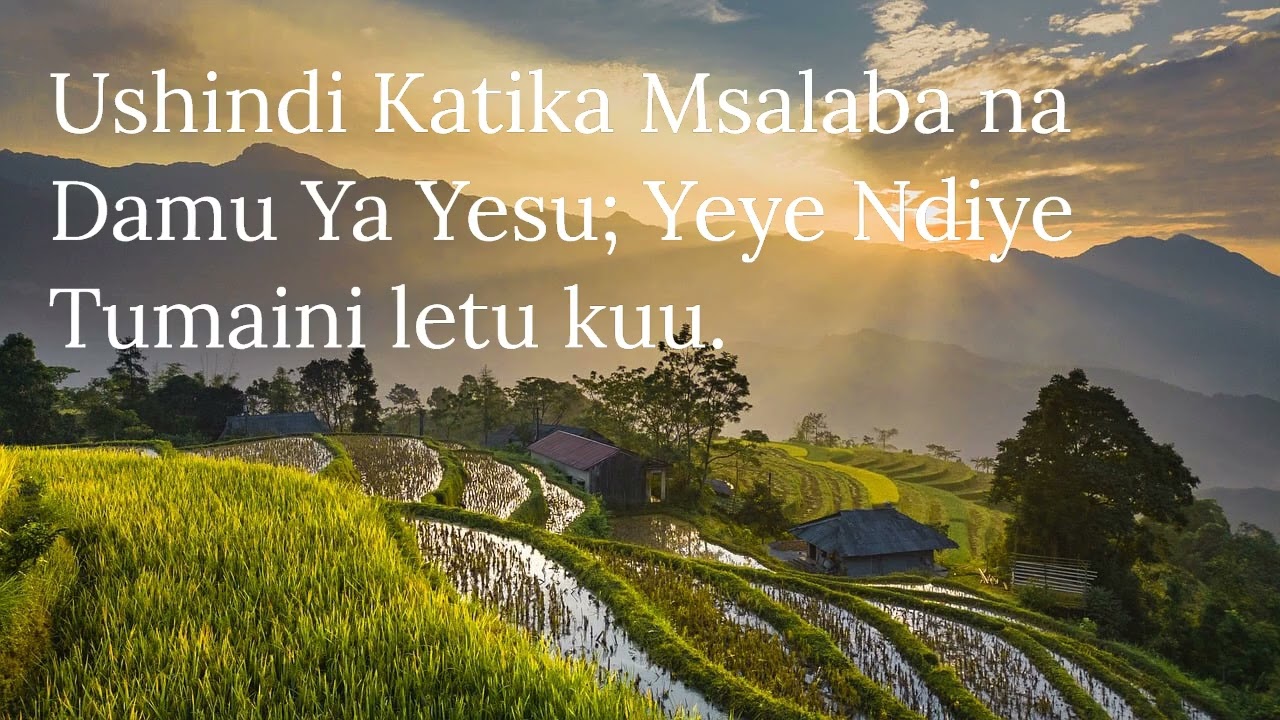 USHINDI KATIKA DAMU YA YESU