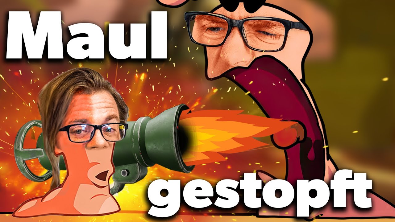 VIEL zu große KLAPPE! | Worms Clan Wars