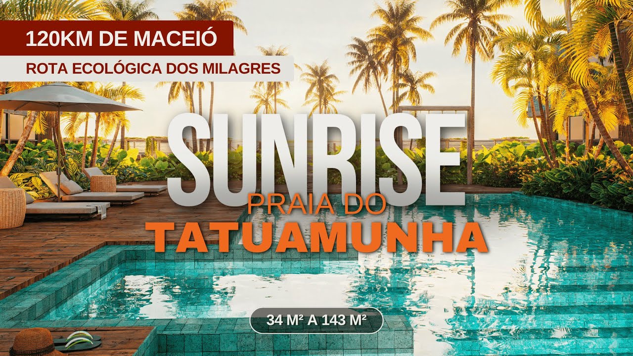 REVELADO O TESOURO DO LITORAL BRASILEIRO: Apartamento Pé na Areia -Exclusividade Garantida | Sunrise