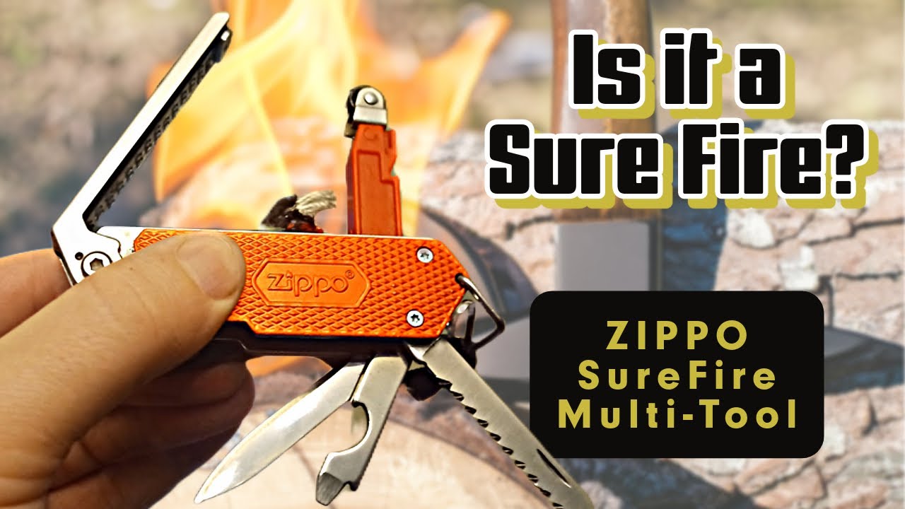 Fire Up Your Adventure! 🔥 The Zippo SureFire Multi-Tool #zippo #shorts  #review