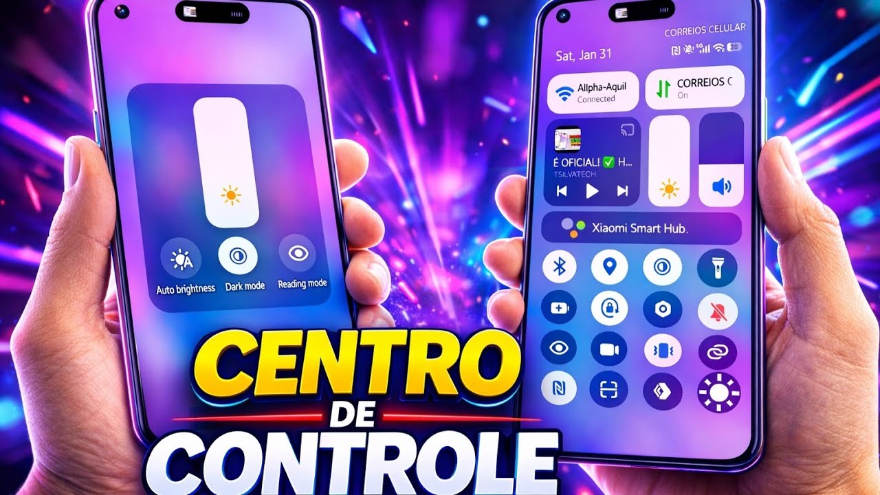 ​PODER BRUTO! CENTRAL DE CONTROLE HyperOS 3.1: A fluidez em NÍVEL ABSOLUTO chegou!