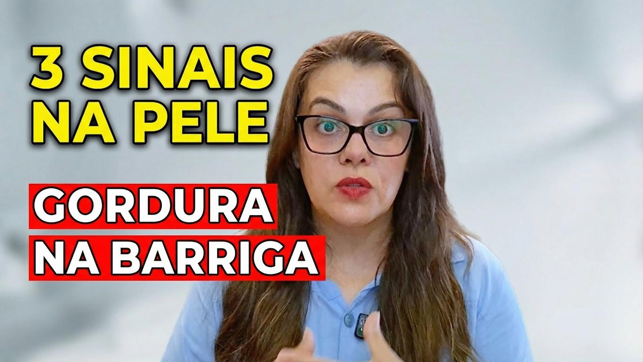 3 sinais na pele de que seus hormônios estão 'travando' sua barriga (e como destravar)