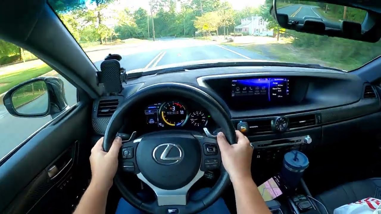 POV Evening Drive - 2016 Lexus GS-F 5.0L V8